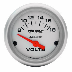 Auto Meter 4391 Ultra-Lite Electric Voltmeter Gauge