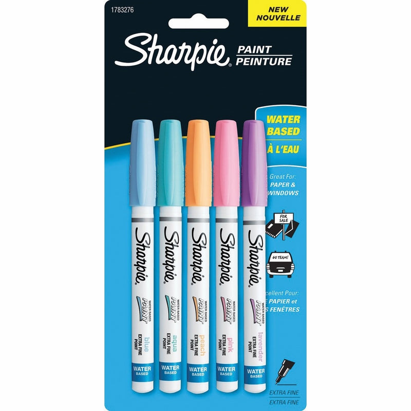 Sharpie Extra-Fine Pastel Paint Pen, Assorted Colors (1783276)