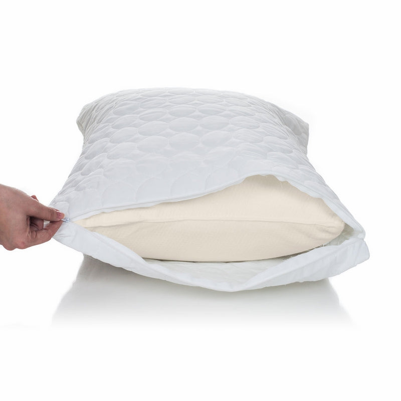 Remedy Cotton Bed Bug and Dust Mite Pillow Protector, Queen