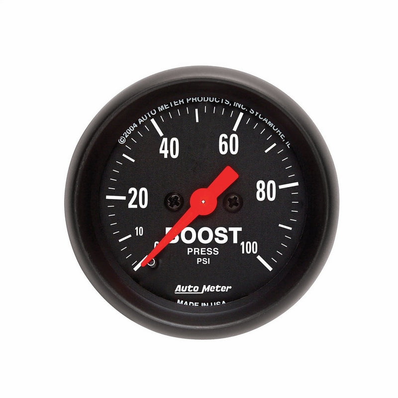 Auto Meter 2618 Z-Series Mechanical Boost Gauge