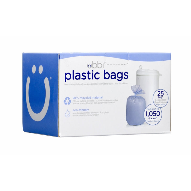 Ubbi Plastic Bags, Purple