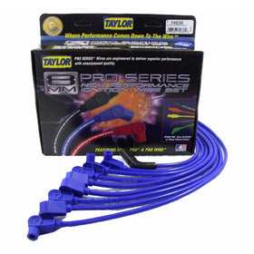 Taylor Cable 74636 Spiro-Pro Blue Spark Plug Wire Set