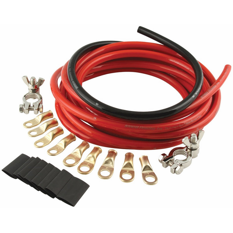 QuickCar Racing Products 57-009 Battery Cable Kit with Terminals and Power Rings