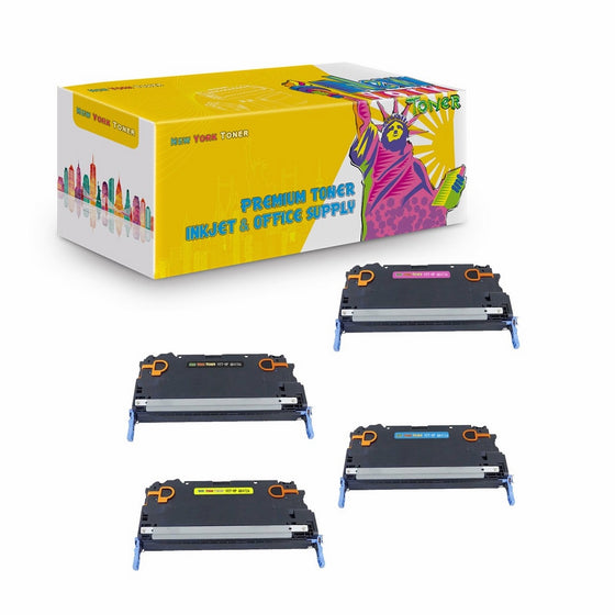 New York Toner Generic Compatible Toner Cartridge Replacement for HP 3600dn ( Black,Cyan,Magenta,Yellow , 4-Pack )