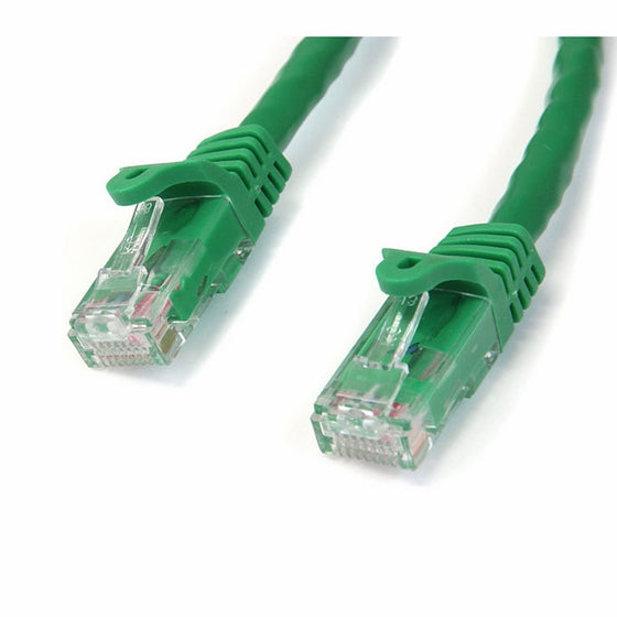 StarTech.com Cat6 Ethernet Cable - 50 ft - Green - Patch Cable - Snagless Cat5 Cable - Long Network Cable - Ethernet Cord - Cat 6 Cable - 50ft