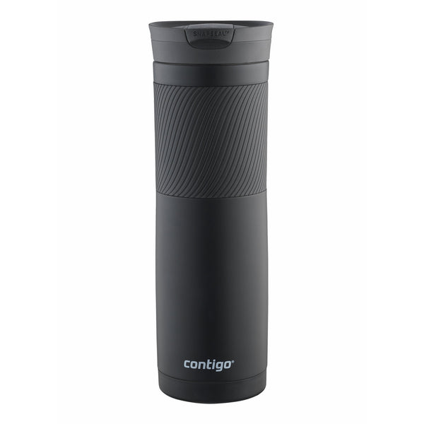 Contigo SnapSeal Byron Stainless Steel Travel Mug, 24 oz., Matte Black