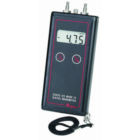 Dwyer Differential Pressure Digital Manometer Handheld, 475-1-FM, FM Approved, 0-20" w.c.