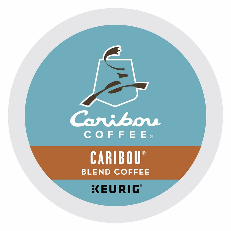 Caribou Coffee Keurig Single-Serve K-Cup Pods, Caribou Blend Medium Roast Coffee, 24 Count