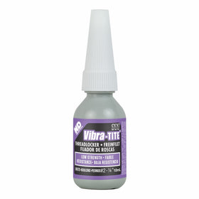 Vibra-TITE 111 Low Strength Removable Anaerobic Threadlocker, 10ml Bottle, Purple