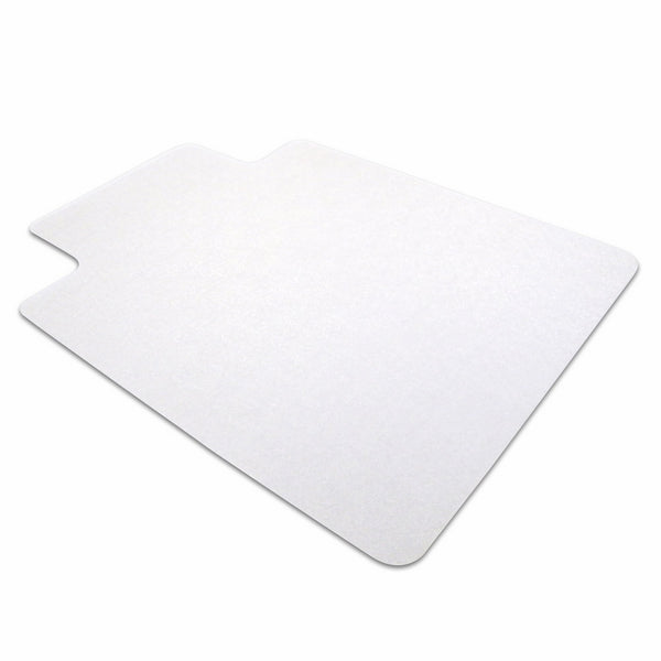 Cleartex Advantagemat Chair Mat for Carpets Over 3/4", Clear PVC, Rectangular with Lip, 36" x 48" (FC119240LV)