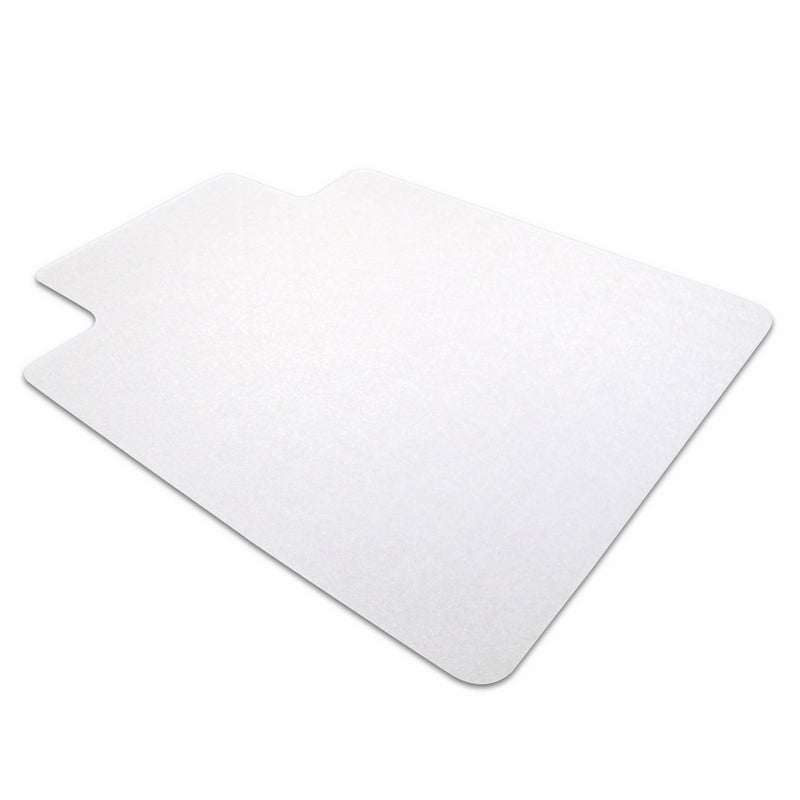 Cleartex Advantagemat Chair Mat for Carpets Over 3/4", Clear PVC, Rectangular with Lip, 36" x 48" (FC119240LV)