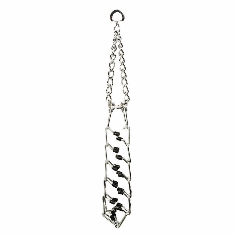 Guardian Gear Chrome-Plated Steel Prong Dog Collar, 22"
