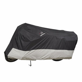Guardian by Dowco 50002-02 WeatherAll Plus Indoor/Outdoor Waterproof Motorcycle Cover: Black, Medium