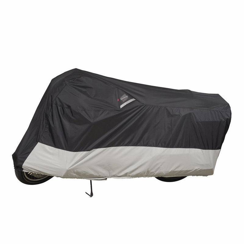 Guardian by Dowco 50002-02 WeatherAll Plus Indoor/Outdoor Waterproof Motorcycle Cover: Black, Medium