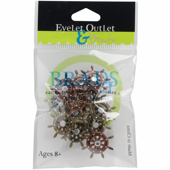 Eyelet Outlet Ship Wheel Brads