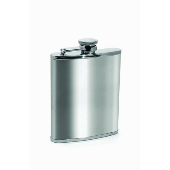 Houdini Pocket Flask (6-Ounce, Stainless Steel)