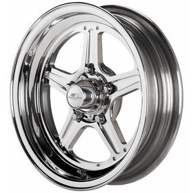Billet Specialties Street Lite Polished - 15 x 4 Inch Wheel