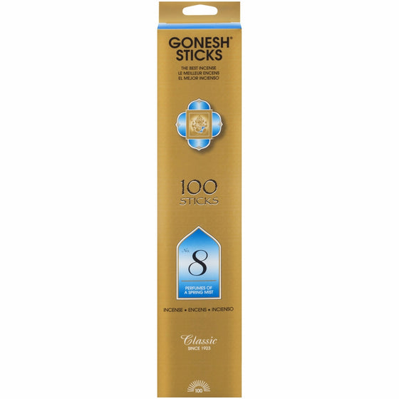 #8 – 100 STICK PACK – Classic Incense by GONESH