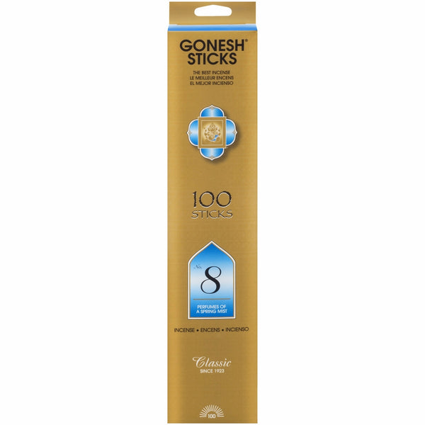 #8 – 100 STICK PACK – Classic Incense by GONESH