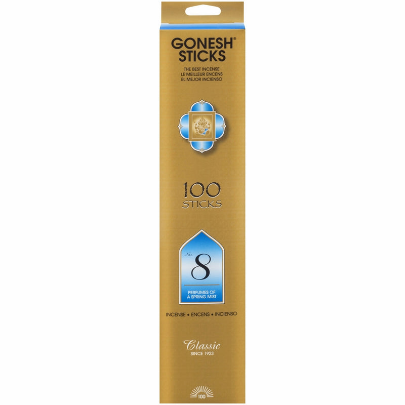 #8 – 100 STICK PACK – Classic Incense by GONESH