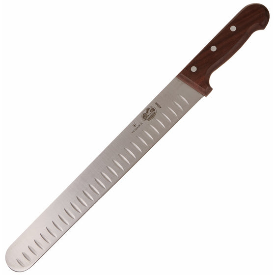 Victorinox Slicing, 12" Granton, 1.50" At Rosewood Handle