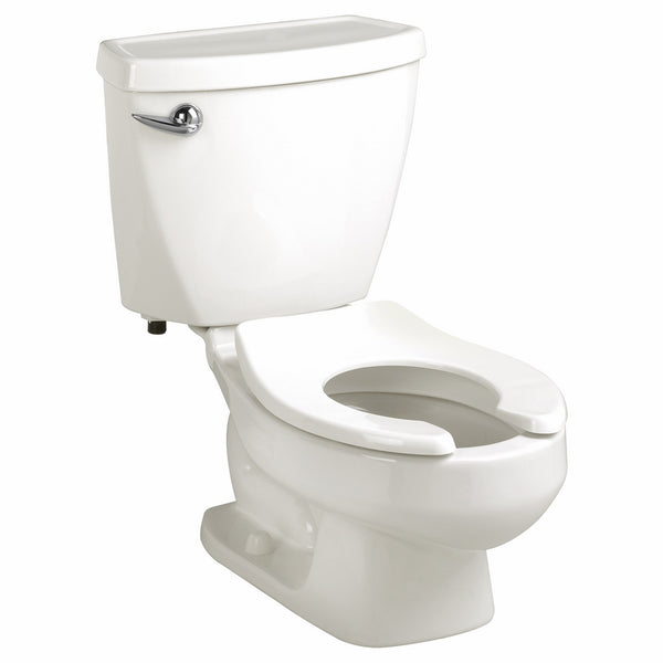 American Standard 2315.228.020 Baby Devoro Flowise 10-Inch High Round Front Toilet, White(“Seat is sold separately”)