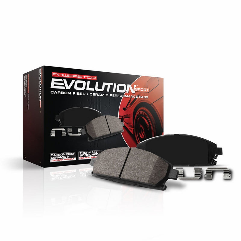 Power Stop (Z23-771) Z23 Evolution Sport Brake Pads, Rear