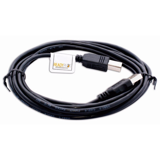 10ft ReadyPlug USB Cable for: HP Envy 4500 Wireless Color Photo Printer with Scanner and Copier