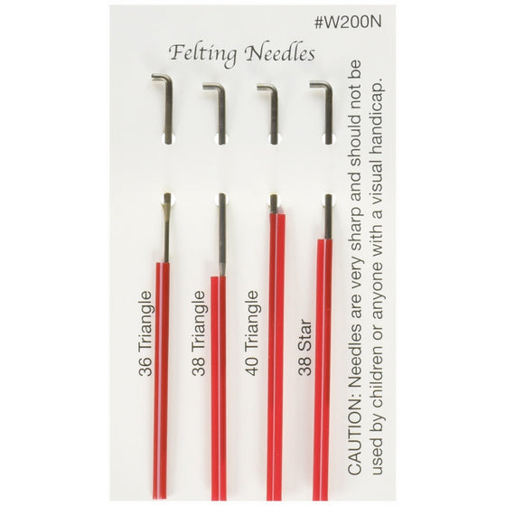 Wistyria Editions W200N Felting Needle, 4-Pack