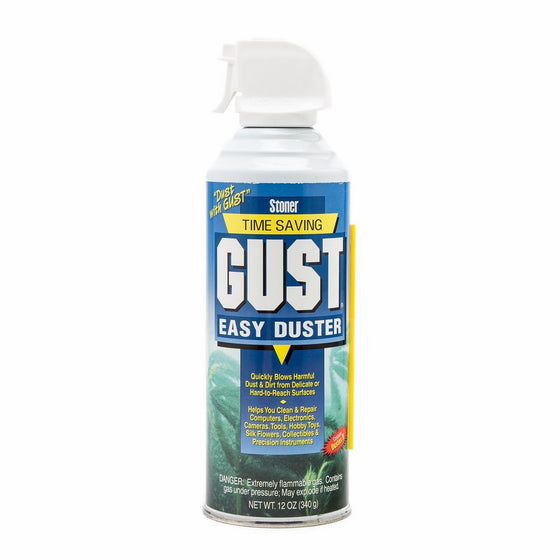 Stoner 94203 GUST Easy Air Duster - 12 oz. 2 Pack Size: 2 Pack Model: (Electronics Consumer Store)