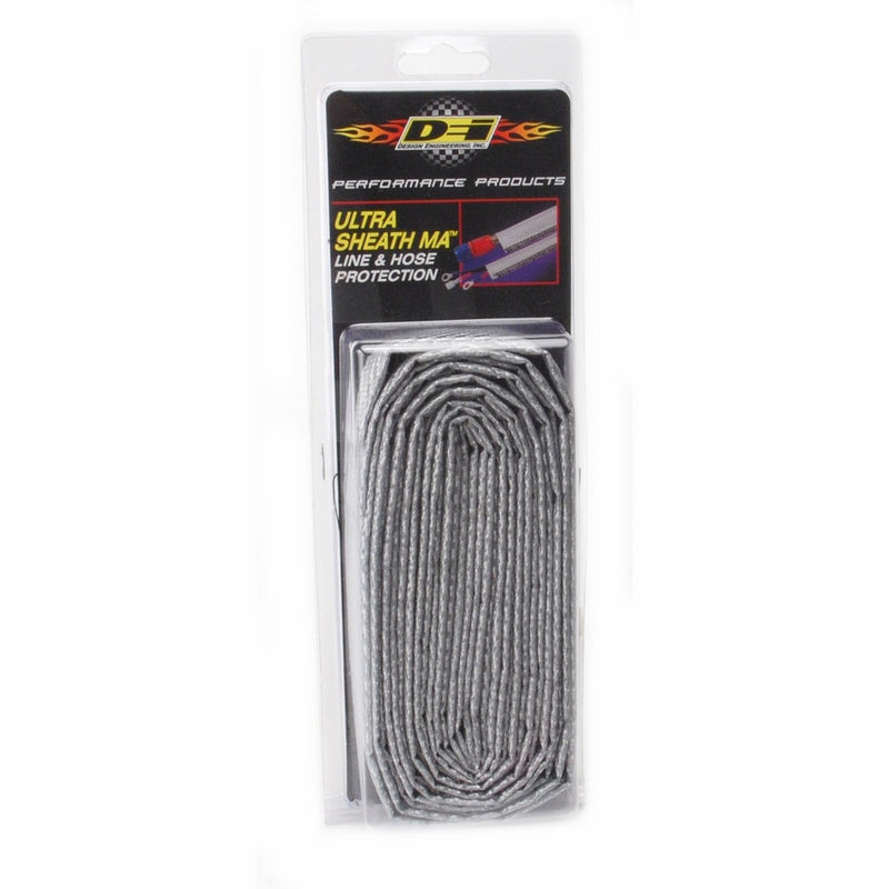 DEI 010231 Ultra Sheath MA Lightweight Extreme Heat Protection for Hoses, Fuel Lines & Electrical Wiring, 0.5 x 15'