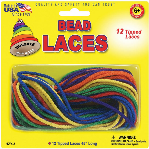 Pepperell Creative Beading Cords, 45-Inch, Assorted Colors, 12 Per Package