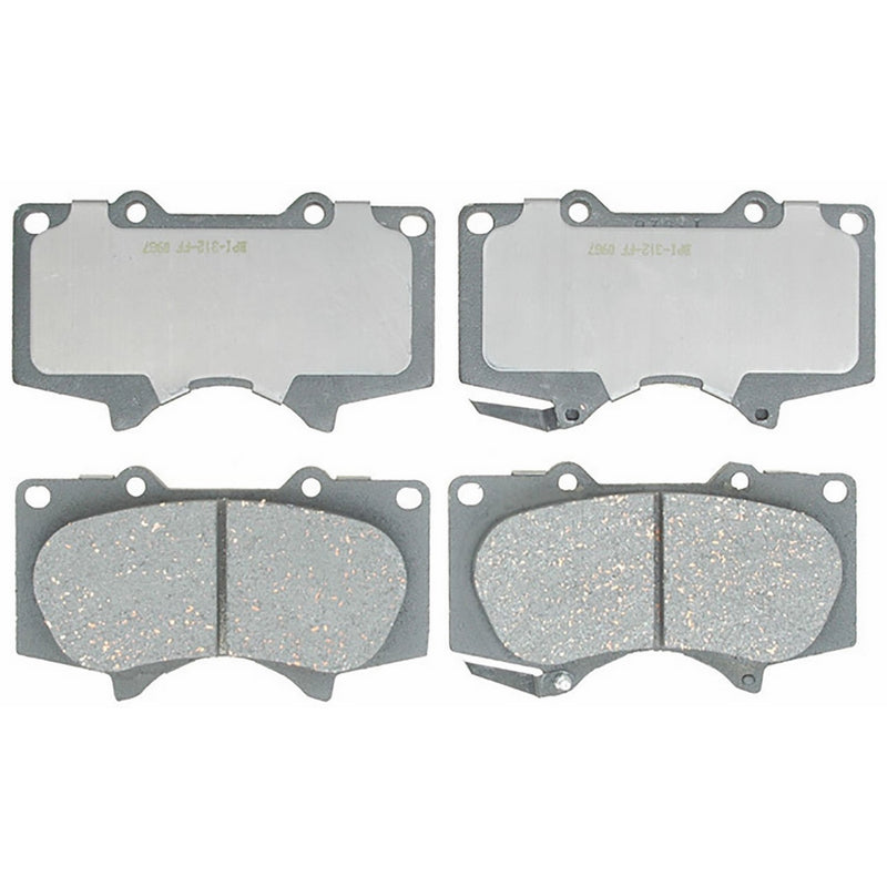 ACDelco 14D976CH Advantage Ceramic Front Disc Brake Pad Set