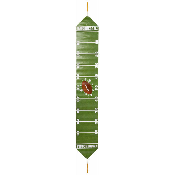 Printed Game Day Football Table Runner Party Accessory (1 count) (1/Pkg)