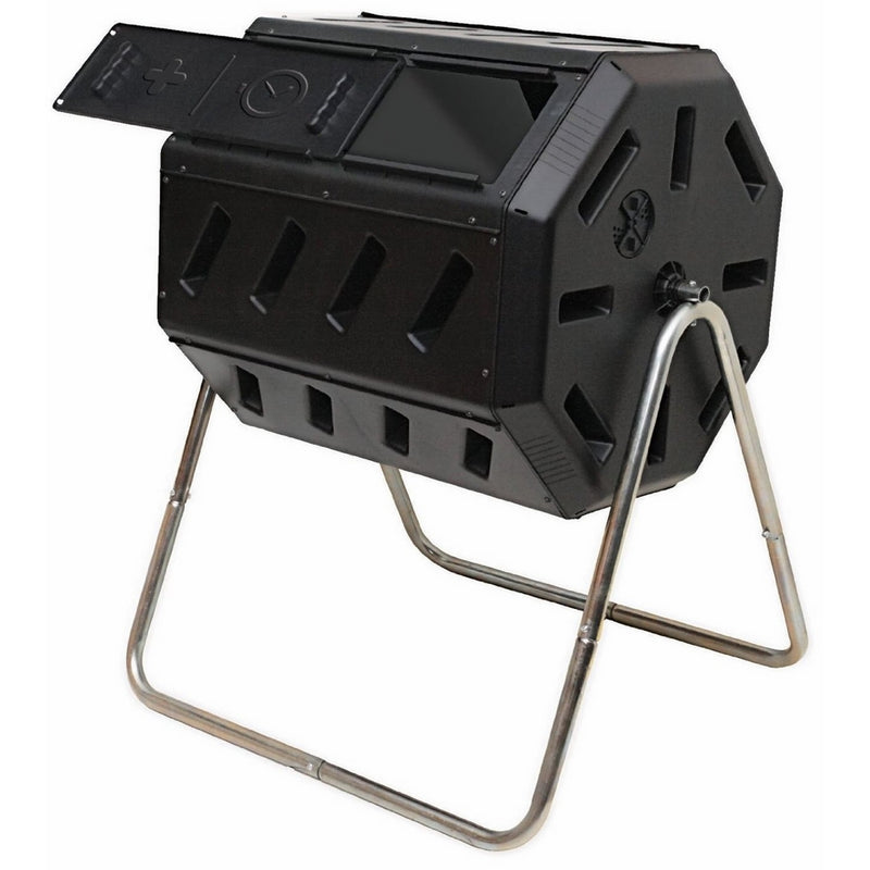 Yimby Tumbler Composter, Color Black