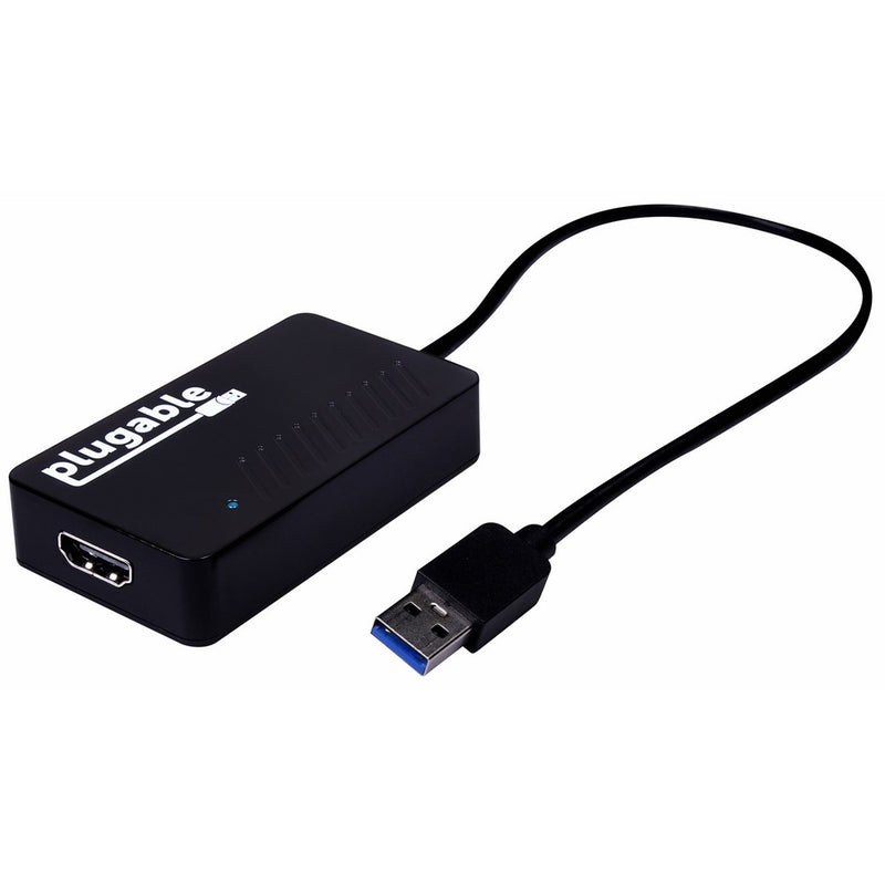 Plugable USB 3.0 to HDMI Video Graphics Adapter with Audio for Multiple Monitors up to 2560x1440 (Supports Windows 10, 8.1, 7)