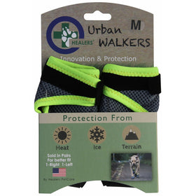 Healers Urban Walkers Dog Boots for Paw Protection, 1-Pair, Small, Paw Width 2-1/8" Inches