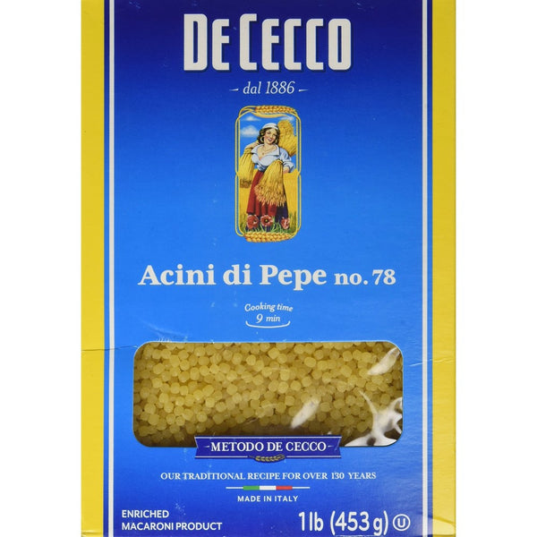 De Cecco Acini Di Pepe, 16oz