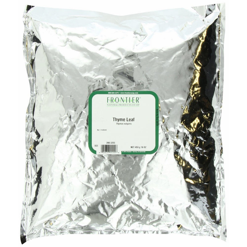Frontier Thyme Leaf, Extract Fancy Grade, 16 Ounce Bag