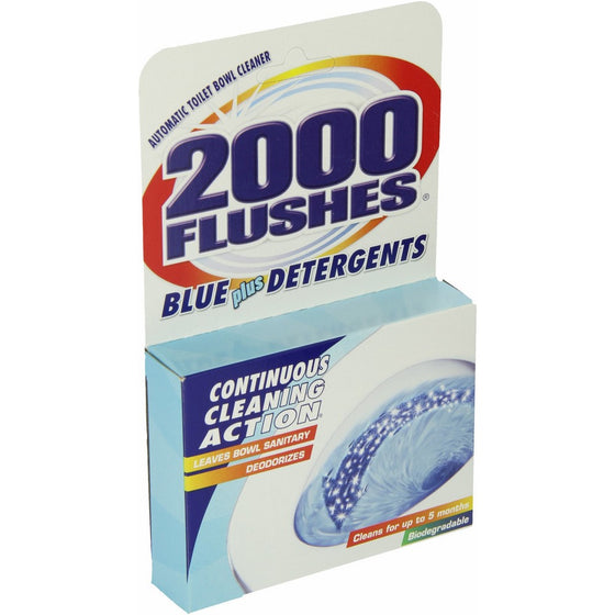 2000 Flushes 201025 Blue Cube Automatic Toilet Bowl Cleaner 3.5 OZ(Pack of 1)