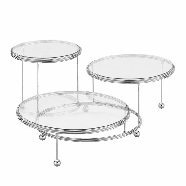 Wilton Cakes 'N More 3-Tier Cake Stand, Chrome