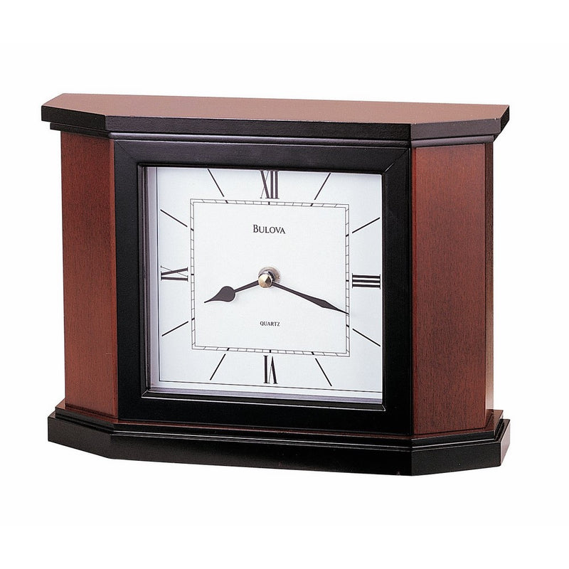 Bulova B1881 Holyoke Clock, Cherry Finish