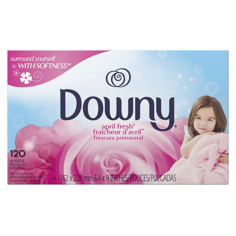 Downy April Fresh Fabric Softener Dryer Sheets, 120 count