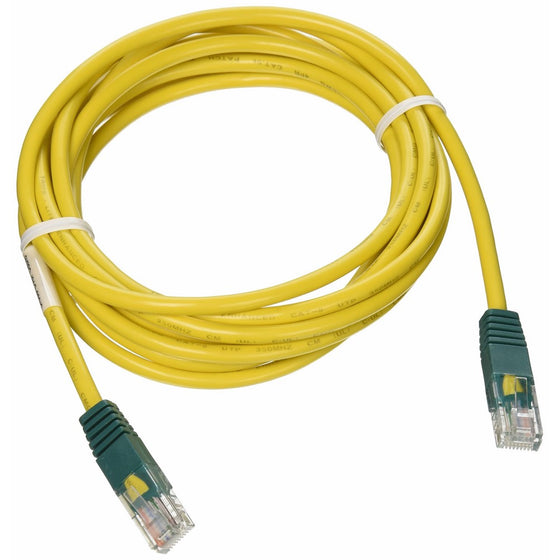 Tripp Lite Cat5e 350MHz Molded Cross-over Patch Cable (RJ45 M/M) - Yellow, 10-ft.(N010-010-YW)