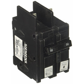 Siemens BQ2B050 50-Amp Double Pole 120/240-Volt 10KAIC Lug In/Lug Out Breaker