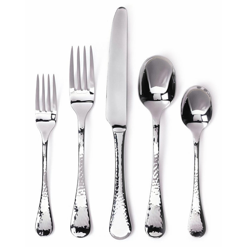 Ginkgo International Lafayette 42-Piece Stainless Steel Flatware Set, Service for 8 Plus 2-Piece Hostess Set