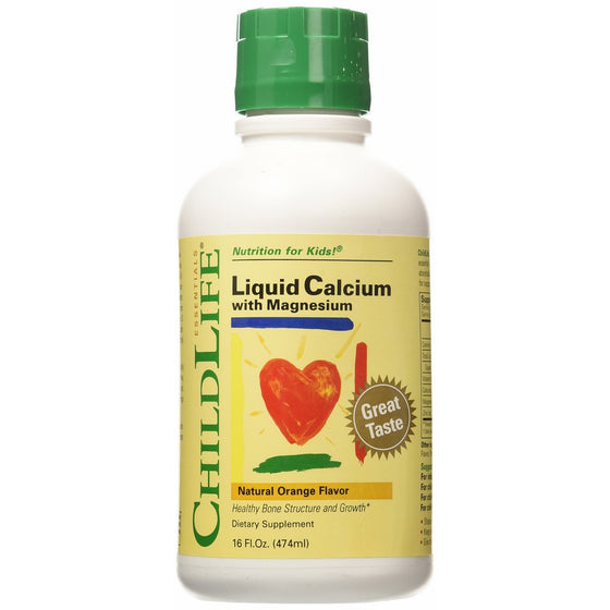 Liquid Calcium with Magnesium 16 oz by ChildLife Essentials