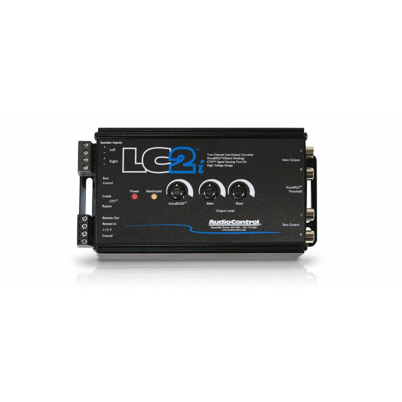 AudioControl LC2i 2 Channel Line Out Converter Wwith AccuBASS and Subwoofer Control