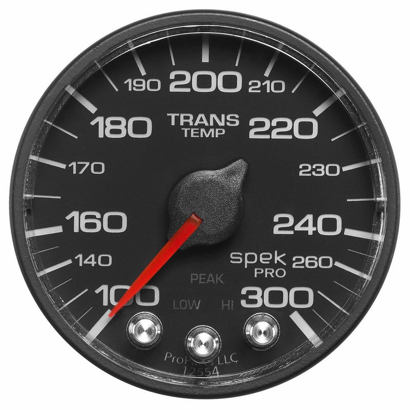 ProParts P342328 Spek-Pro 2-1/16" Electric Transmission Temperature Gauge (100-300 Degree F, 52.4mm)