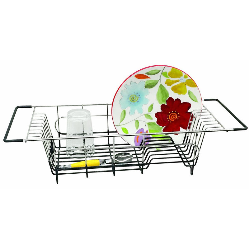 Better Houseware Over Sink Dish Drainer, 19.25 x 8.25 x 4.5"H, Stainless Steel